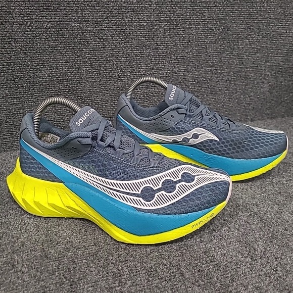Saucony Endorphin Pro 4 Blue Citron Women's Size 8 Custom S10939-222 - Picture 4 of 16